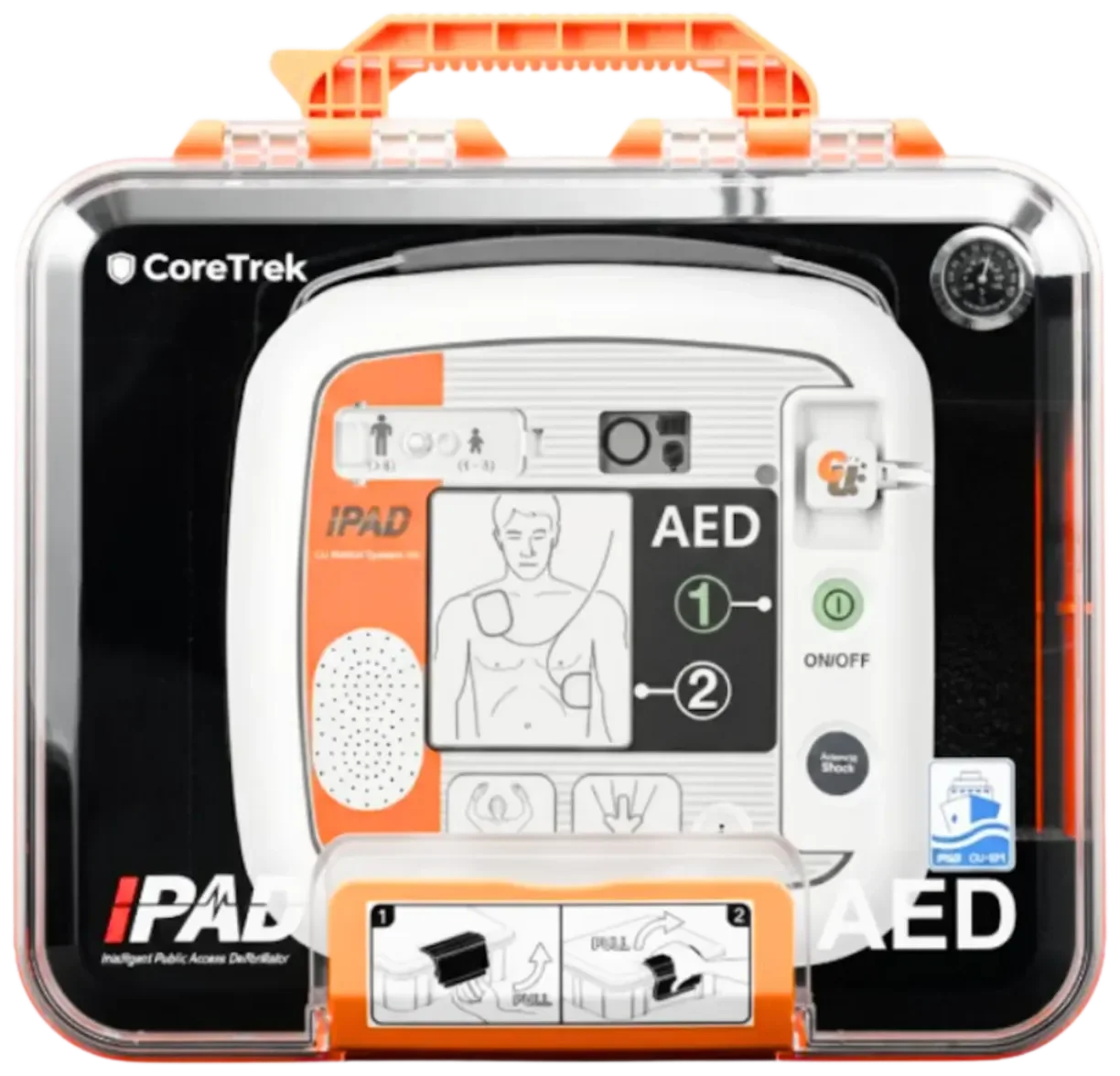 Defibrylator AED CU Medical iPAD CU-SP1 Fully Auto CoreTrek