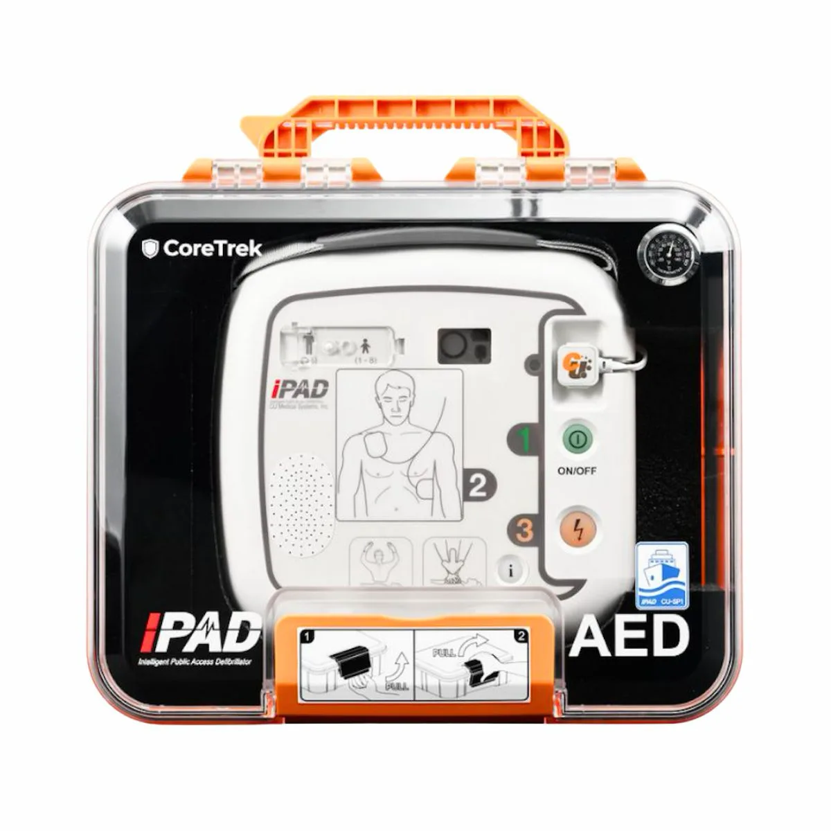 Defibrylator AED CU Medical iPAD CU-SP1 Semi Auto CoreTrek
