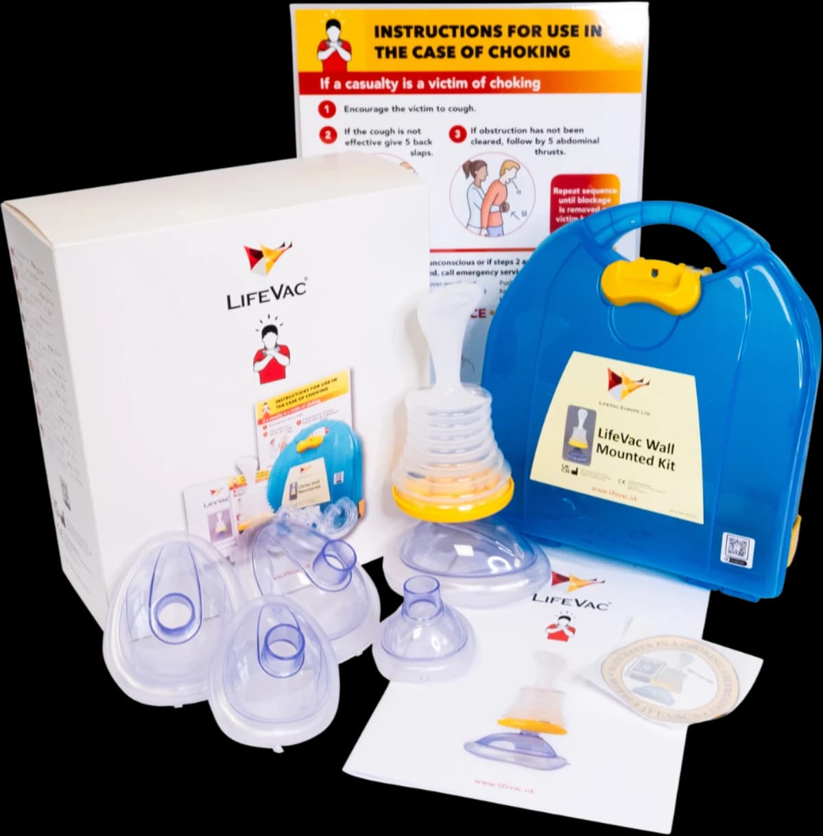 Pierwsza pomoc LifeVac Wall Mounted Kit