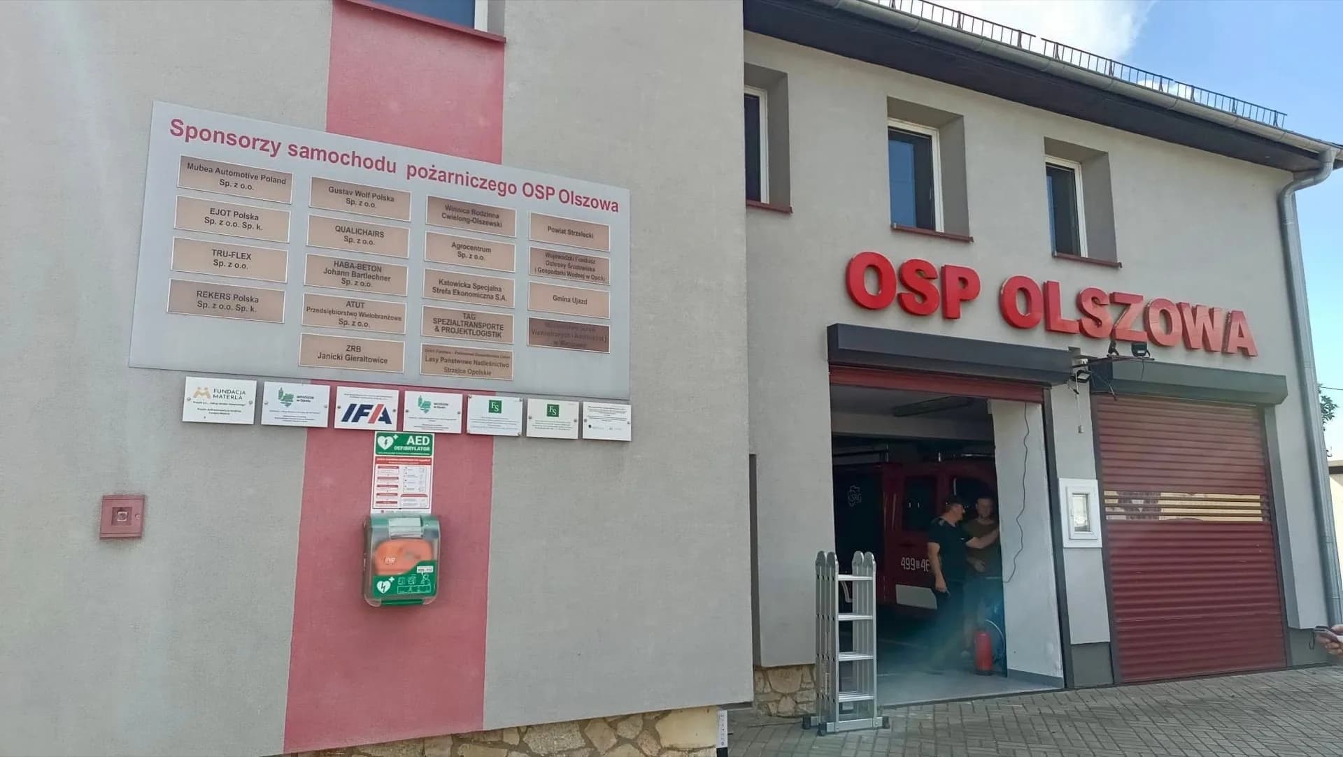 Gmina Ujazd – OSP Olszowa i OSP Ujazd KSRG