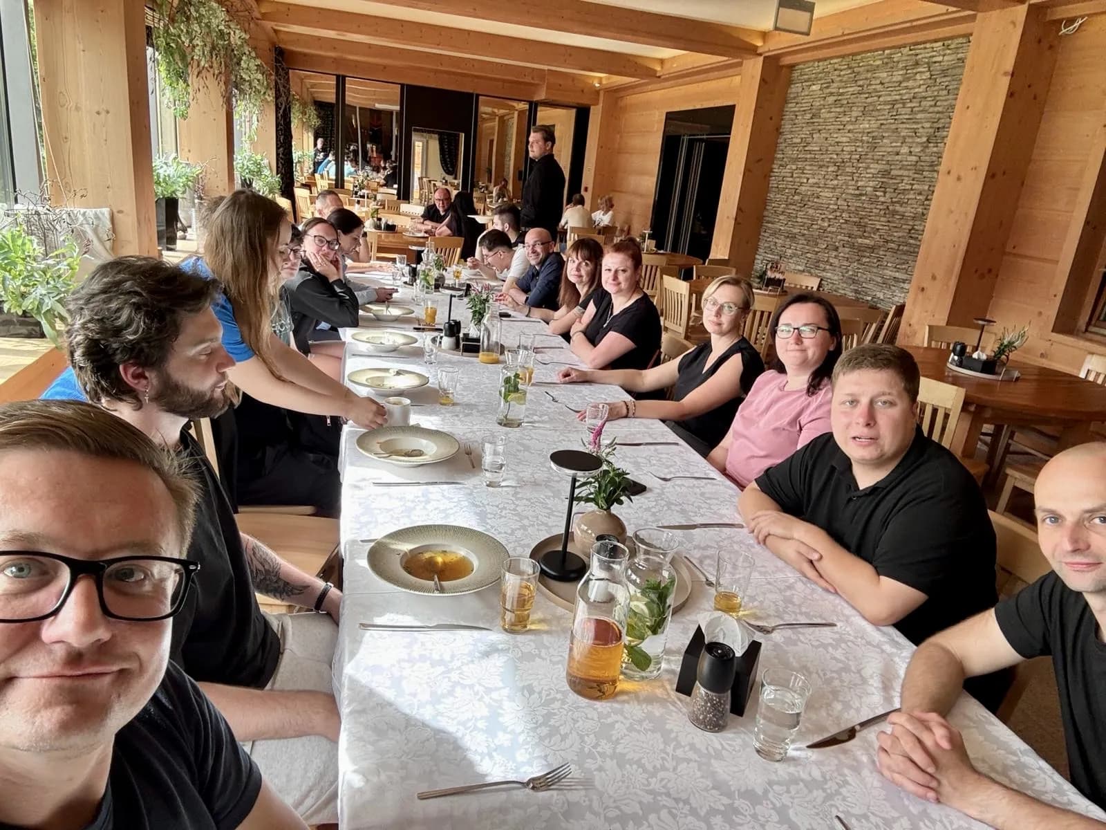 Zespół Integra Medical na integracji w górach